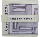 wanhoop nooit